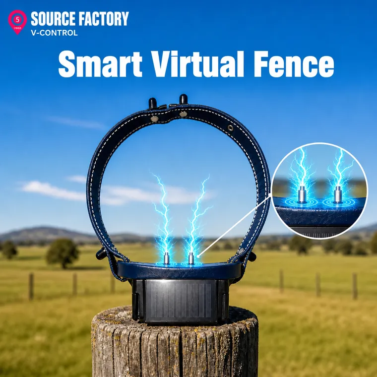Virtual fence GPS collar